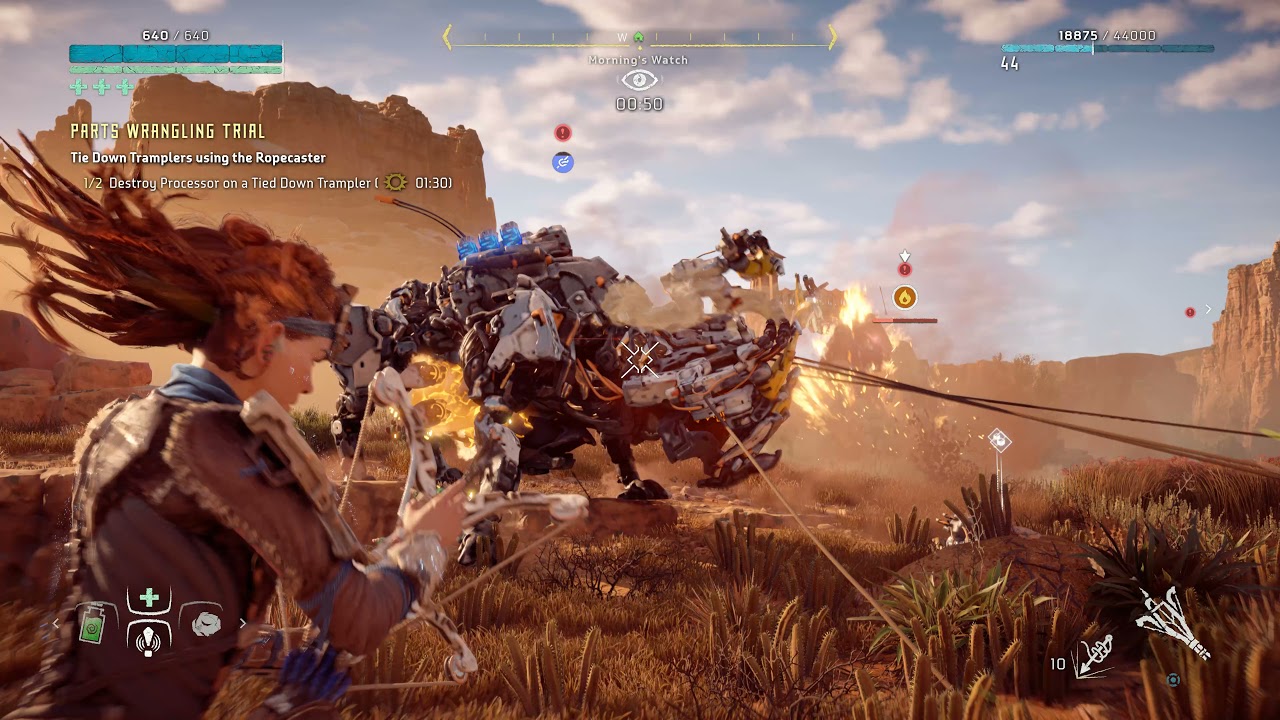 Horizon Zero Dawn Parts Wrangling Trial