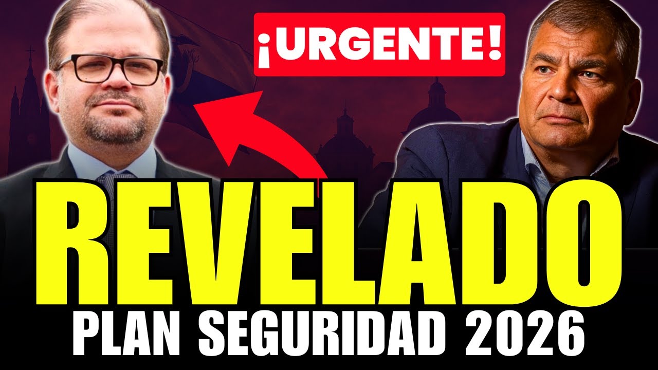 🔴 REIMBERG ADVIERTE A JUECES Y REVELA EL PLAN DE SEGURIDAD DEL GOBIERNO PARA ECUADOR 2026