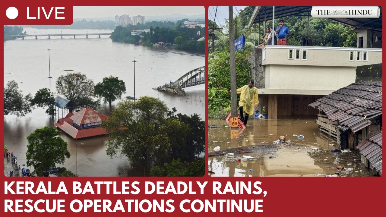 Heavy rain triggers deadly landslides, flooding in Kerala as rescue operations continu