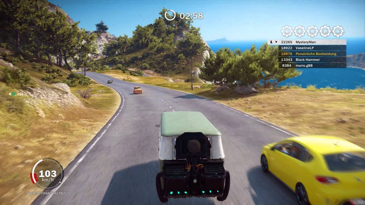 Just Cause 3 - Crashbombe - Passstrassen-Explosion - 5 Zahnr&auml;der