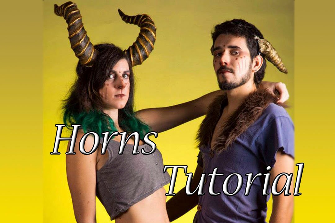 Faun Horns Tutorial Cuernos fauno