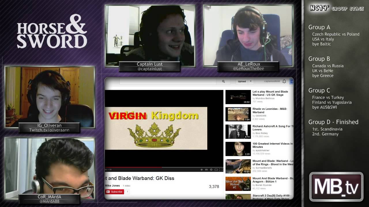 Horse&Sword | EP007 with @captainlust @LeRouxTheBee @MArdA88 and Oliveran