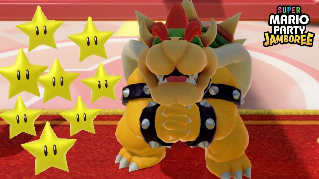 Super Mario Party Jamboree Rainbow Galleria Bowser Vs Donkey Kong Birdo Bowser Jr Gameplay
