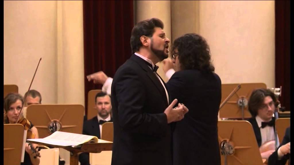 Berj Karazian singing Aria Don Ramiro in Saint-Petersburg