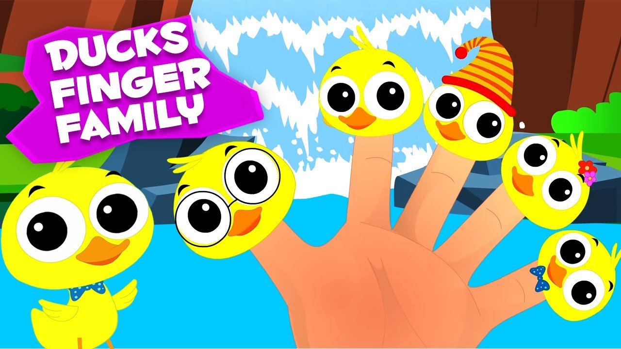 Enten Finger Familie Kinder Reime | deutsche gedichte f&uuml;r kinder