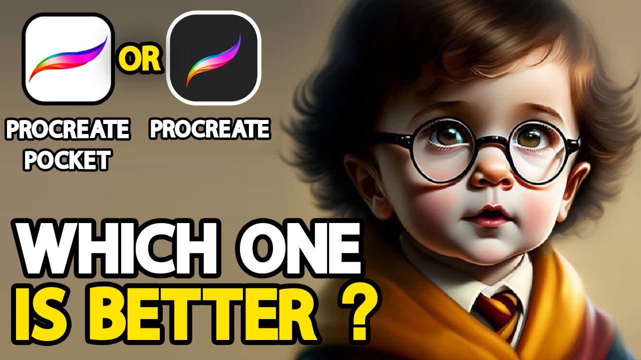 Procreate против Procreate Pocket
