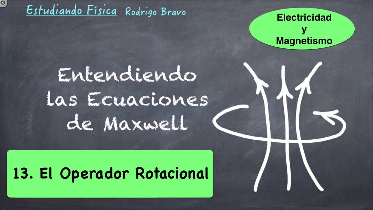 Entendiendo las Ecuaciones de Maxwell - 13/ El Operador Rotacional