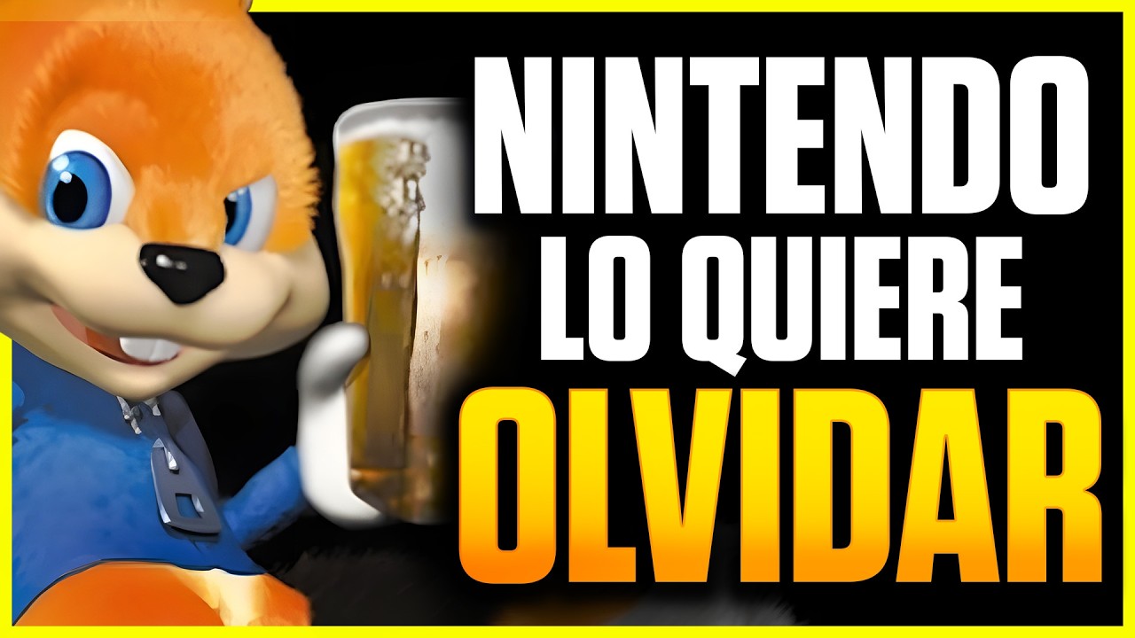 NINTENDO quiere QUE OLVIDES este JUEGO - Conker's Bad Fur Day