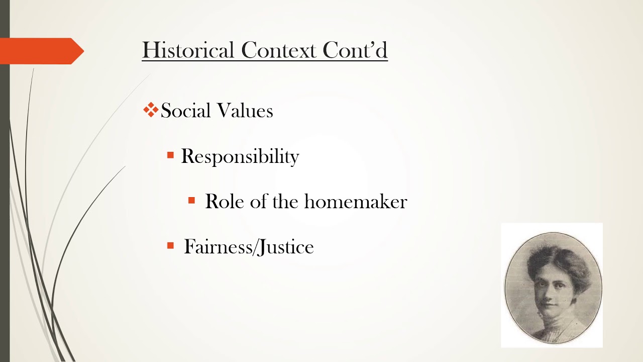 Literary Analysis of Susan Glaspell's Trifles by Junicia Ryan