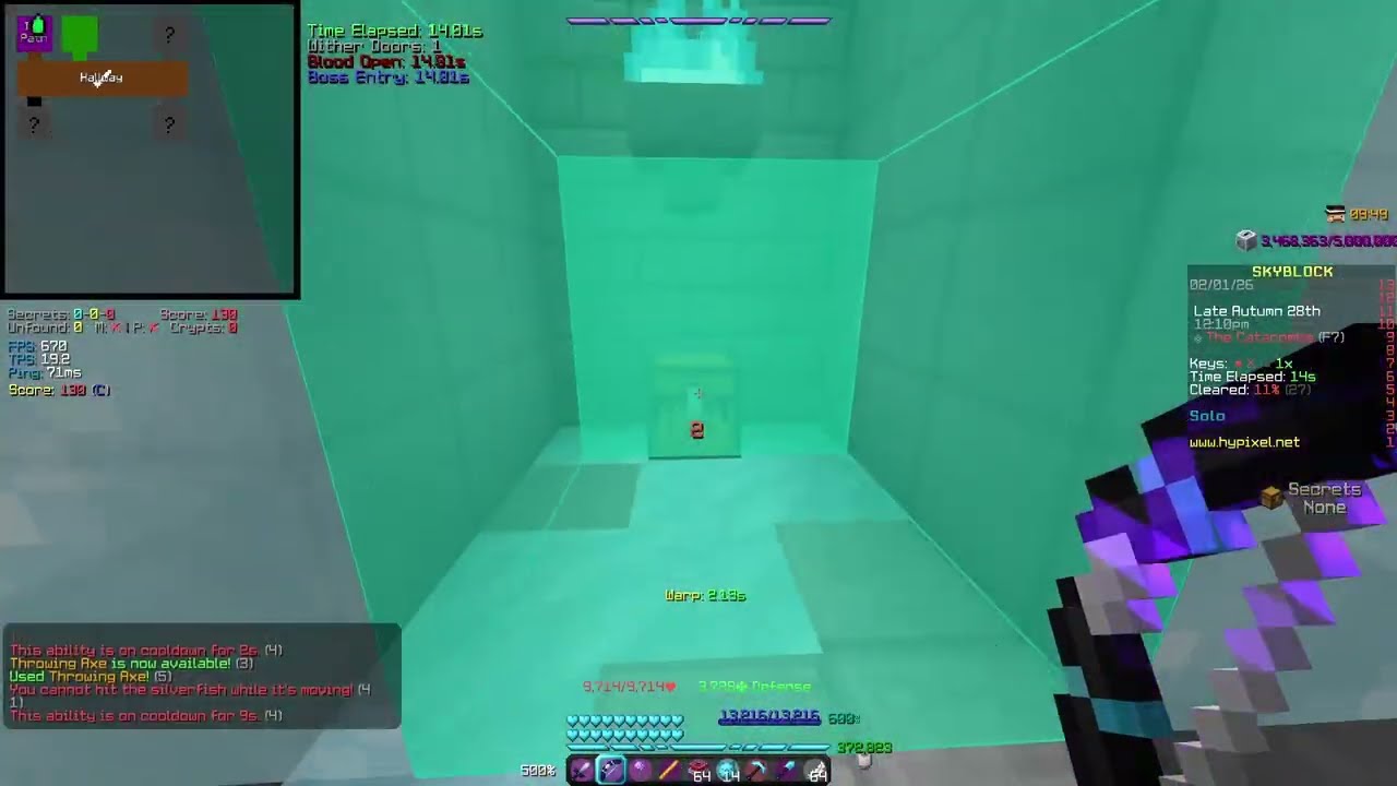 2:51 solo clear with lag