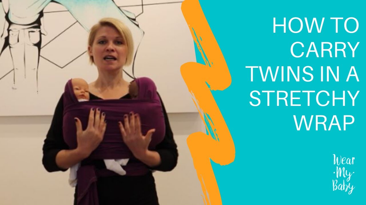 How to Carry Twins in a Stretchy Wrap