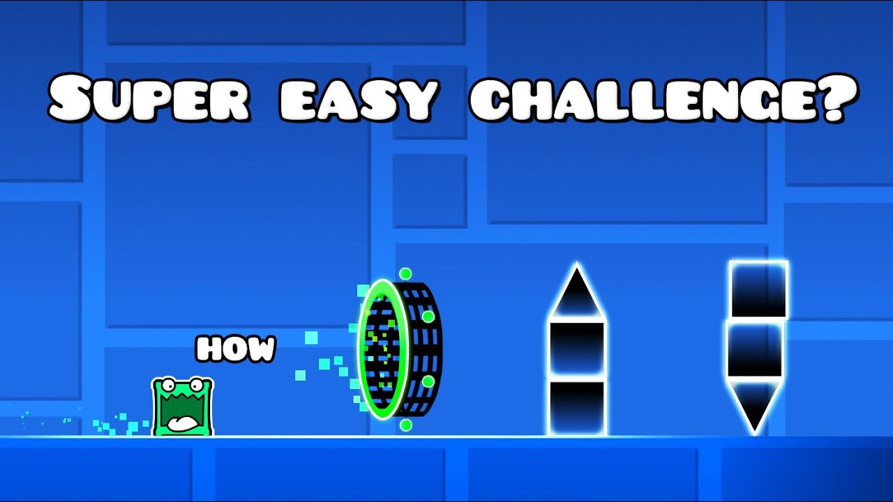Super easy challenge | Geometry dash 2.11