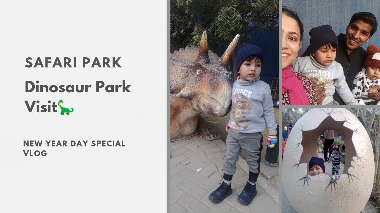 Safari Park Dinosaur 🦕 Park Visit | New Year Day Special Vlog