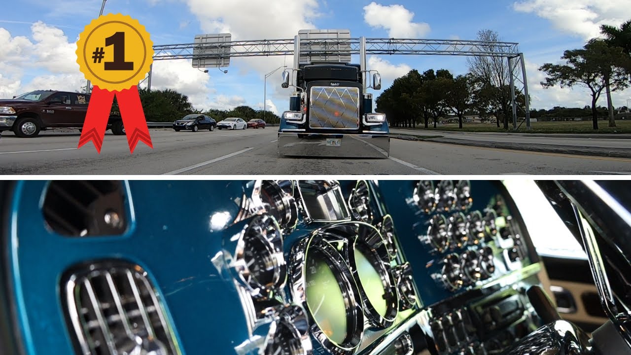 Este Peterbilt es uno de los mejores de Miami,FL / @Eiver2Trucker