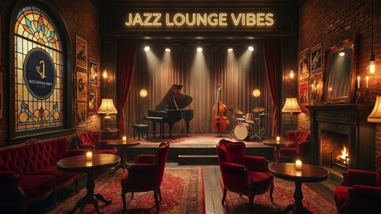 Smooth Jazz Ambient Music 🎷 | 1 Hour Relaxing Jazz for Work, Study & Night Vibes