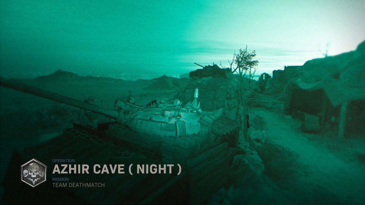 Call Of Duty: Modern Warfare Azhir Cave Night Gameplay (NVG Game Mode)