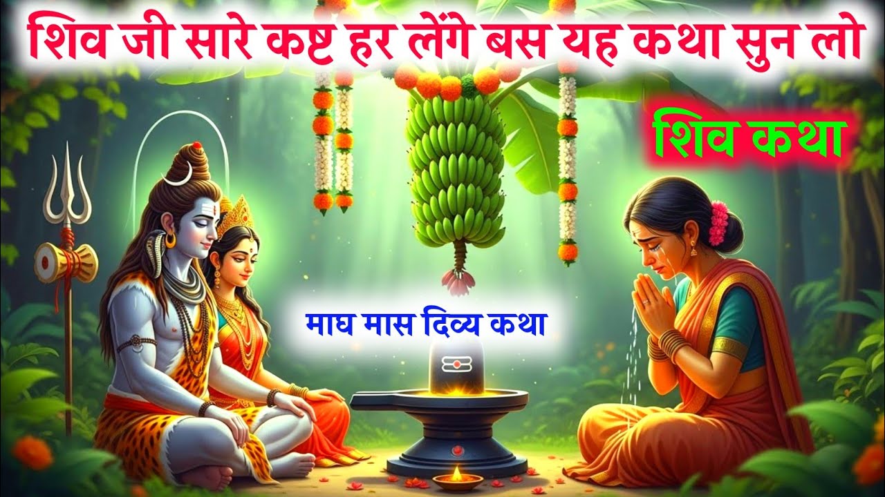 सोमवार का यह कथा सुनने से शिव जी की कृपा सदैव बनी रहती है | Shiv Katha | Shiv Charcha | #bhakti 