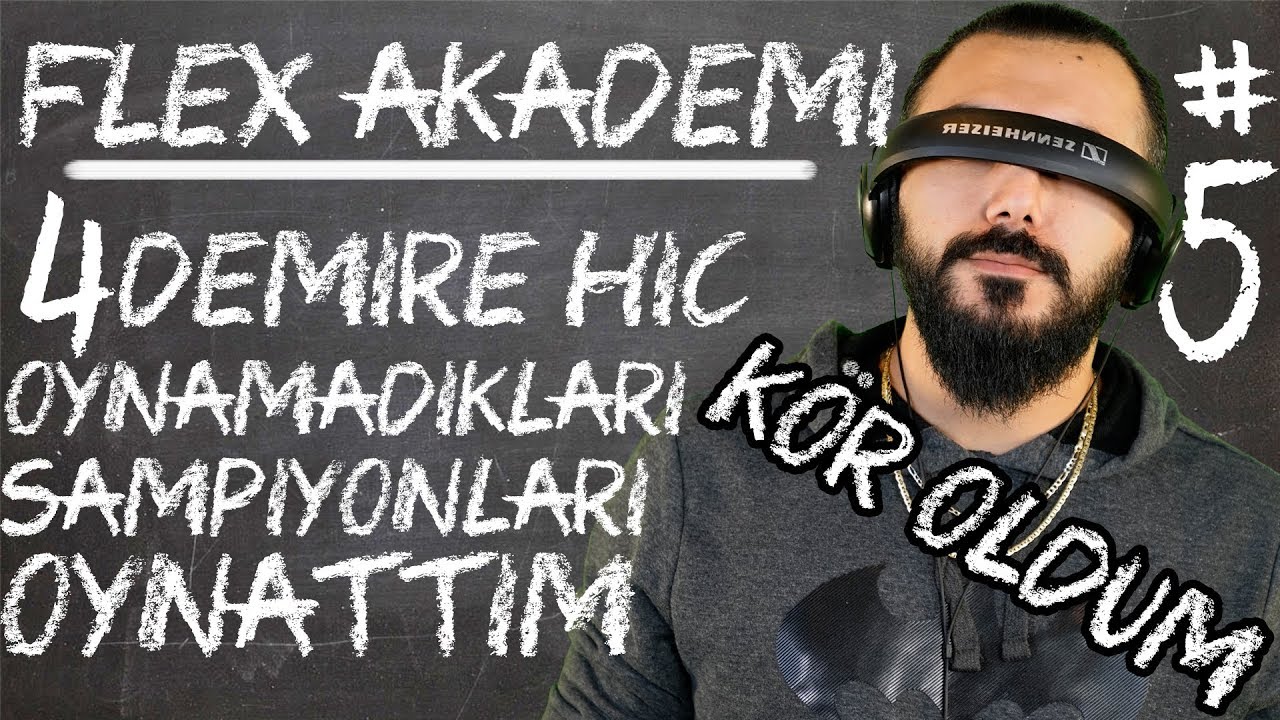 K&Ouml;R OLDUM!! 4 DEMİRE Hİ&Ccedil; OYNAMADIKLARI ŞAMPİYONLARI OYNATTIM!! BARIŞ CAN FLEX AKADEMİ #5