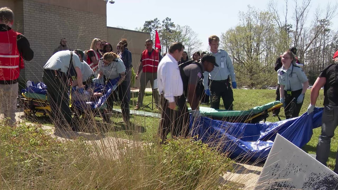 No class: active shooter drill at Louisiana Delta Community College in West Monroe