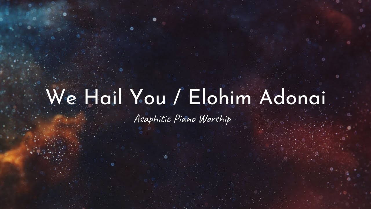 We Hail You | Instrumentals | Piano Worship | Heavenly Sound