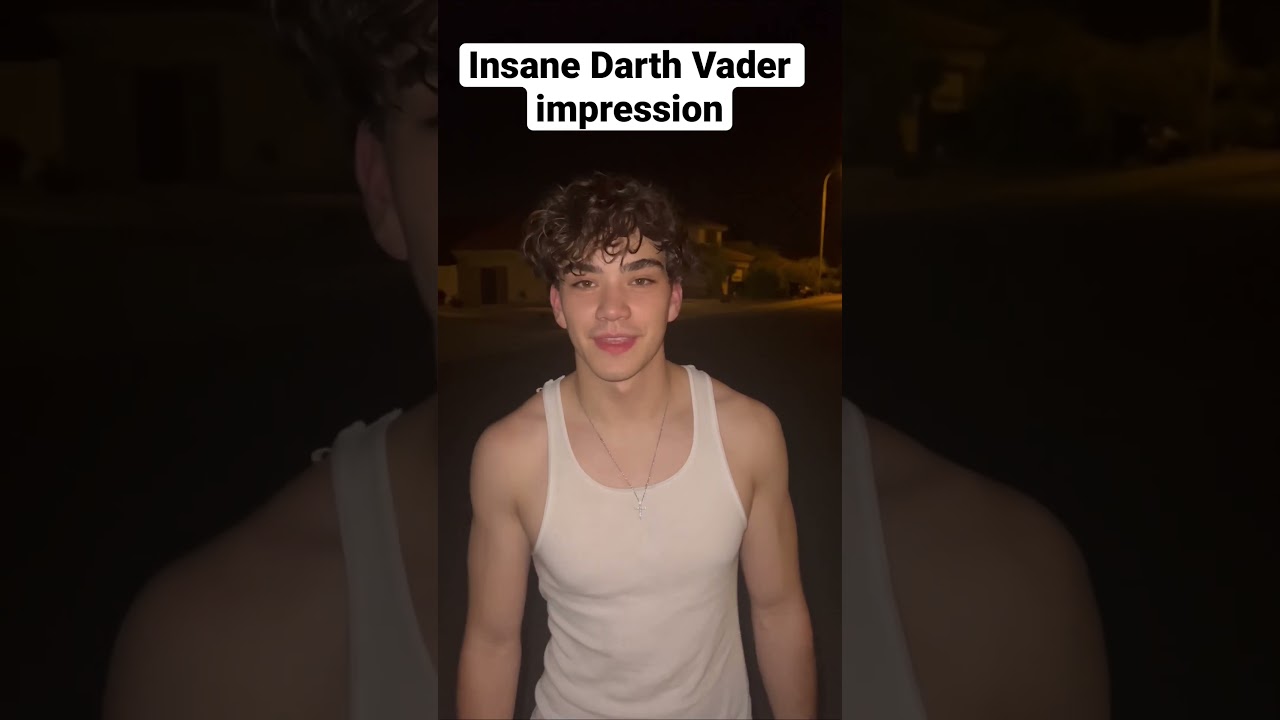 Insane Darth Vader impression #starwars #disney #voiceimpressions