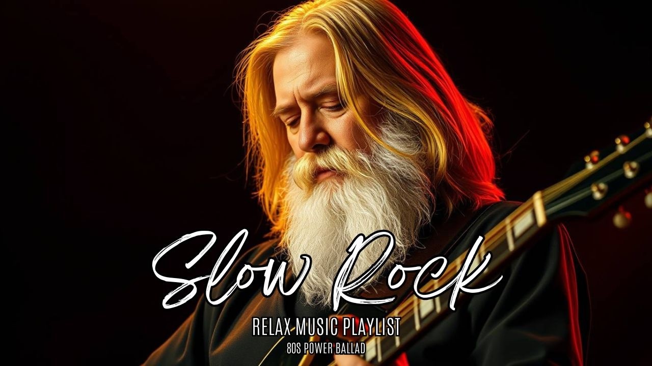 Best Ever Slow Rock Classic Rock Ballads 🎸 Emotional Love Songs with Legendary Guitar Solos