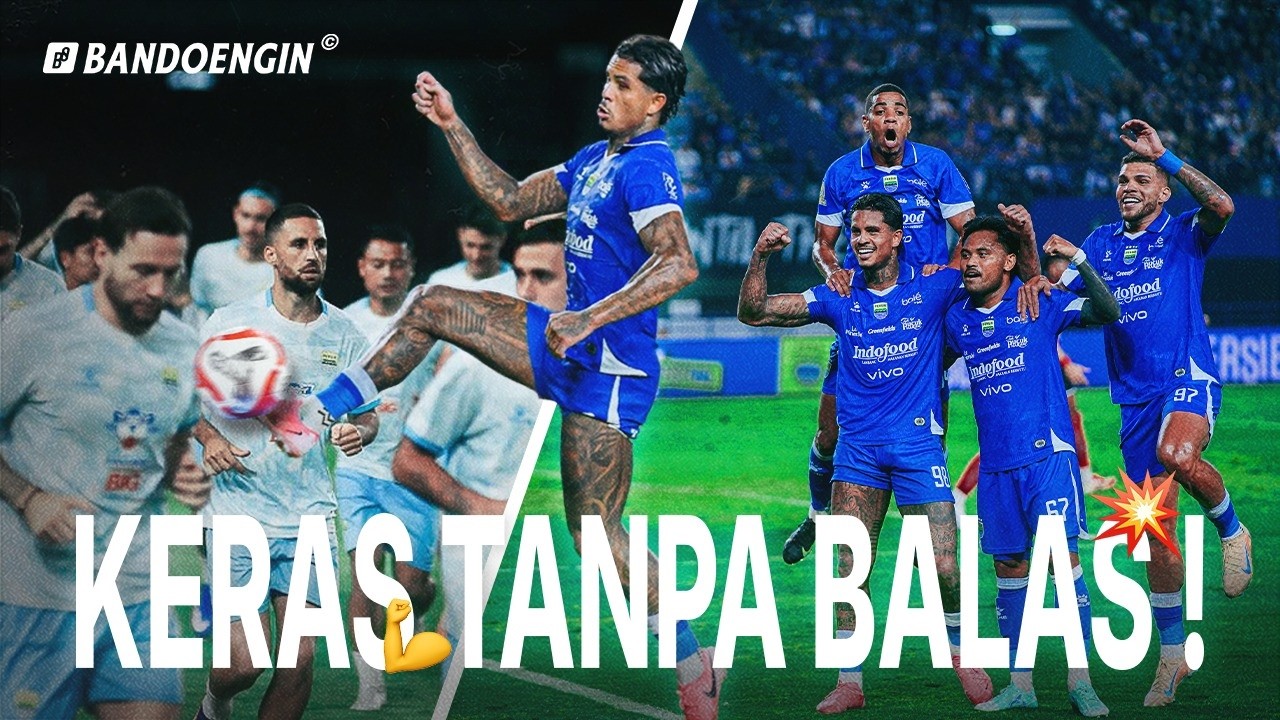 PESTA GOL DI GBLA! Persib Bandung 5-0 Madura United | POVlog BANDOENGIN