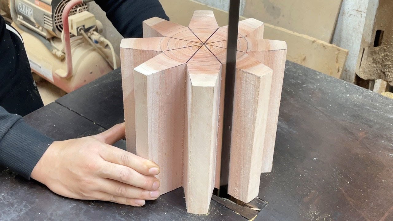 Amazing Woodturning Art // Ideas For Combining Colorful Pieces Of Wood To Create Unique Wooden Vases