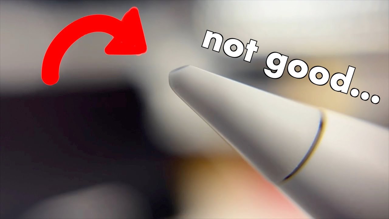 Apple Pencil Tip Durability Test with Paper Screen Protectors | Artist Review