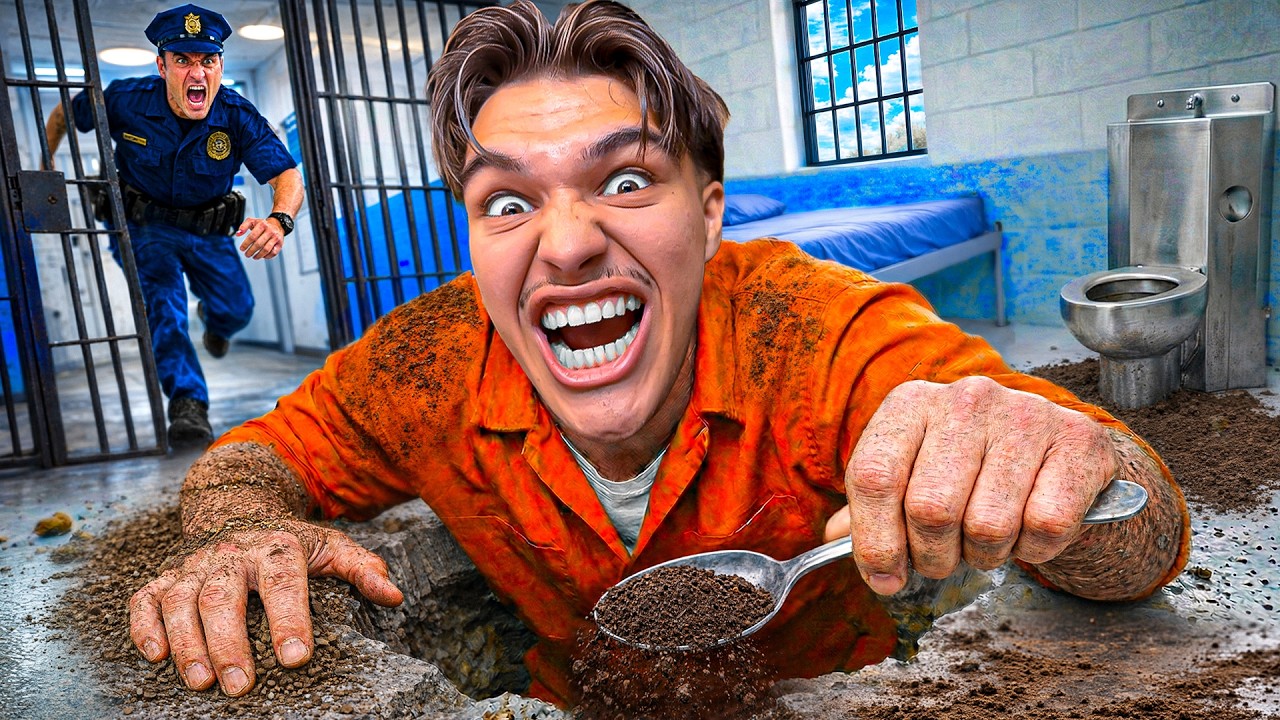 J'ai Tenté de M'ÉCHAPPER de PRISON ! (Prison Escape)