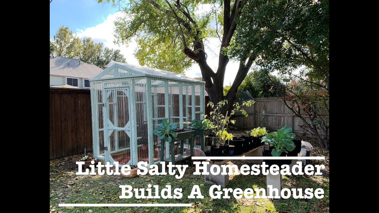 My She Shed For Plants (i.e. The Greenhouse) - How To Photo Tutorial