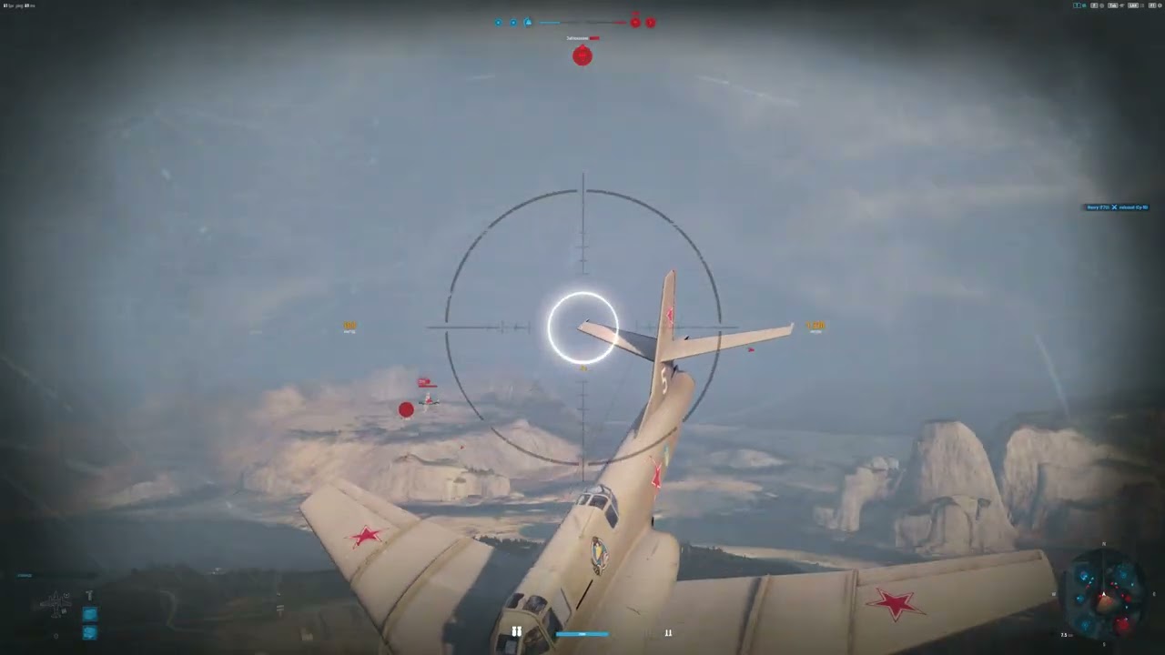 IL-40P destroyer. Regular flight.