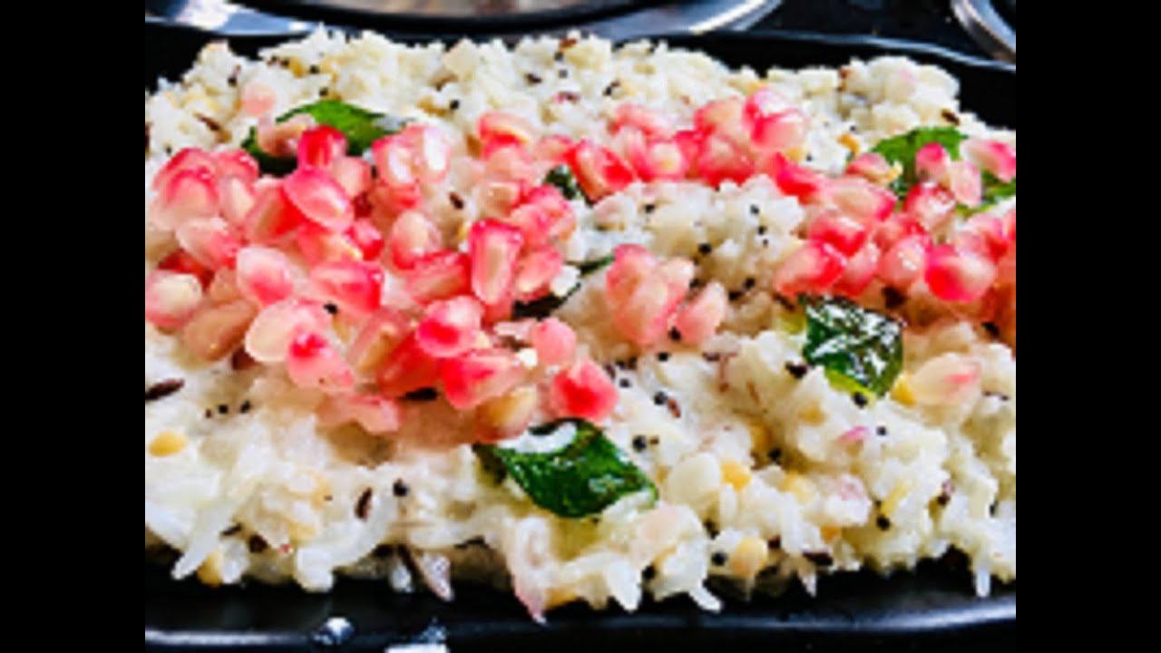 Vegan curd rice