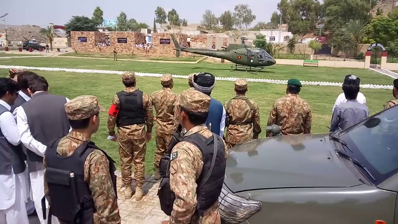 Pakistan Army Helicopter in N.wazirstan Miranshah