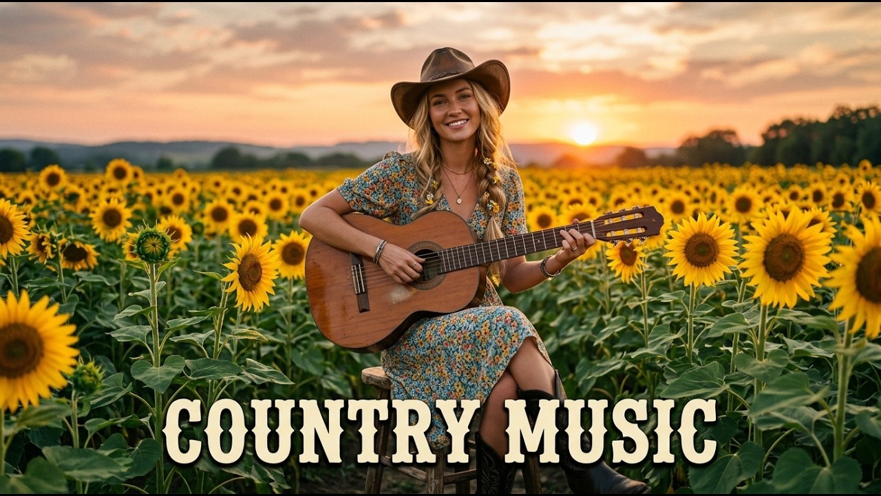 Easy Country Background Music – Light & Smooth 🎧 All Day