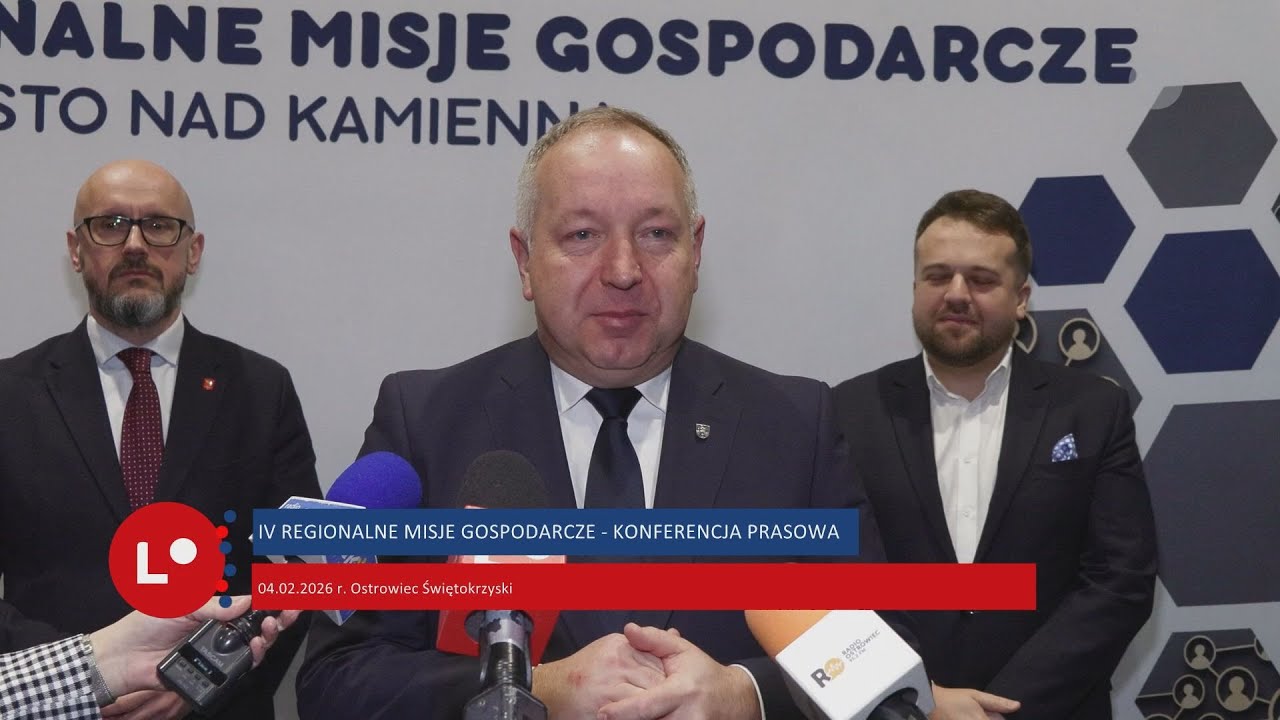 IV Misje Gospodarcze - konferencja prasowa | LOKALNA.TV