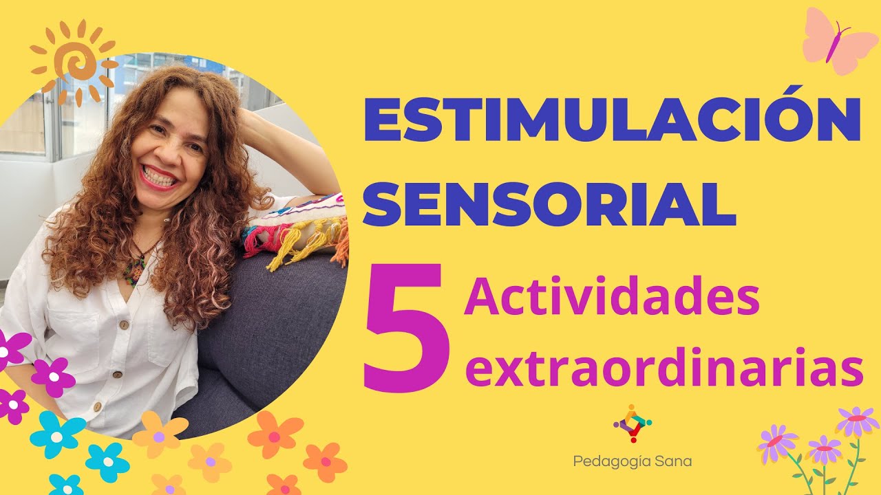 5 actividades extraordinarias de ESTIMULACIÓN SENSORIAL para niños TDAH y TEA