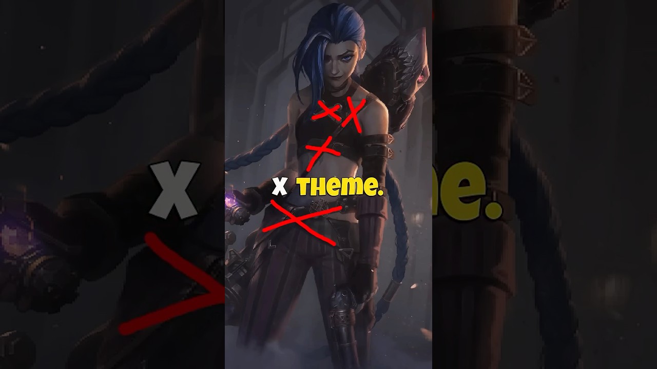 How similar is Arcane Jinx to League of Legends? #shorts #leagueoflegends #arcane  #gaming #jinx