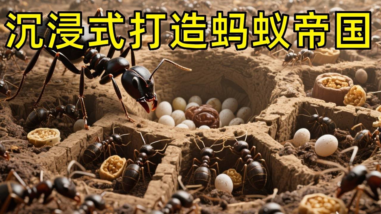 天哥亲答：呆萌蚂蚁能在家养！而且步骤超简单一起来看看吧！【天野侠】