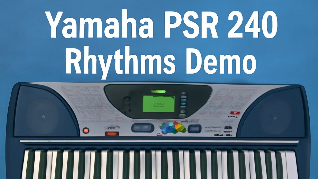 Wszystkie rytmy Yamaha PSR-240 || Pełna wersja demonstracyjna klasycznych styl&oacute;w