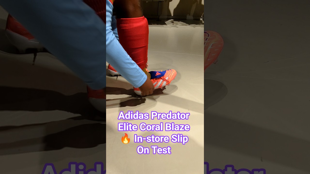 Trying the Adidas Predator Elite Coral Blaze in Store 👟🔥 Which One for Christmas? 🎁