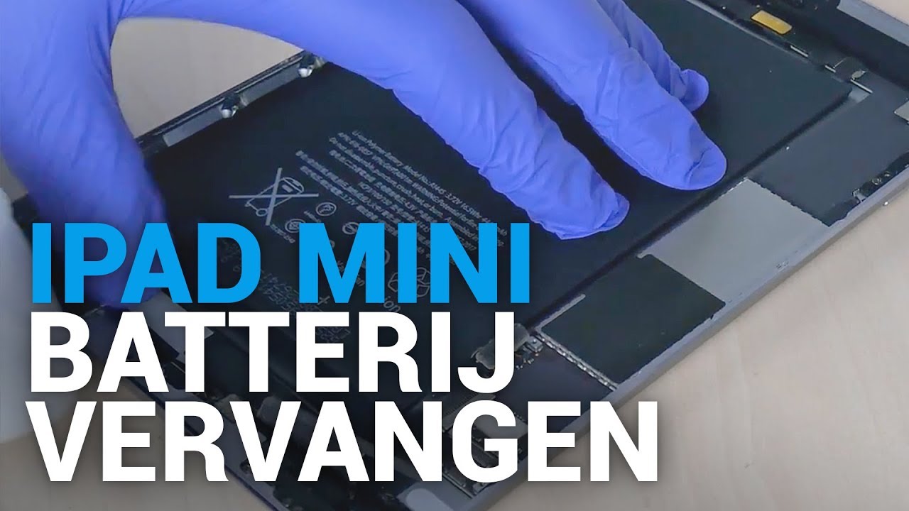 iPad mini (2012) batterij vervangen - Fixje.nl