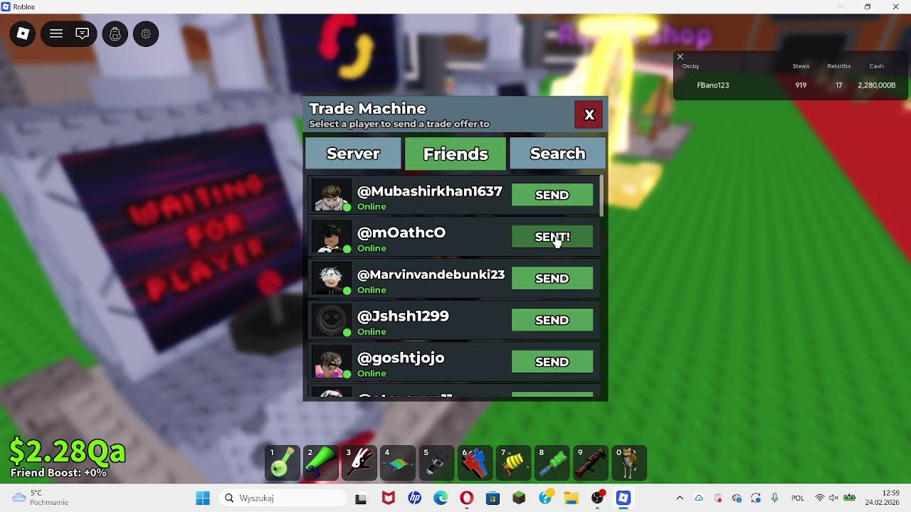 TRADE steal a brainrot
