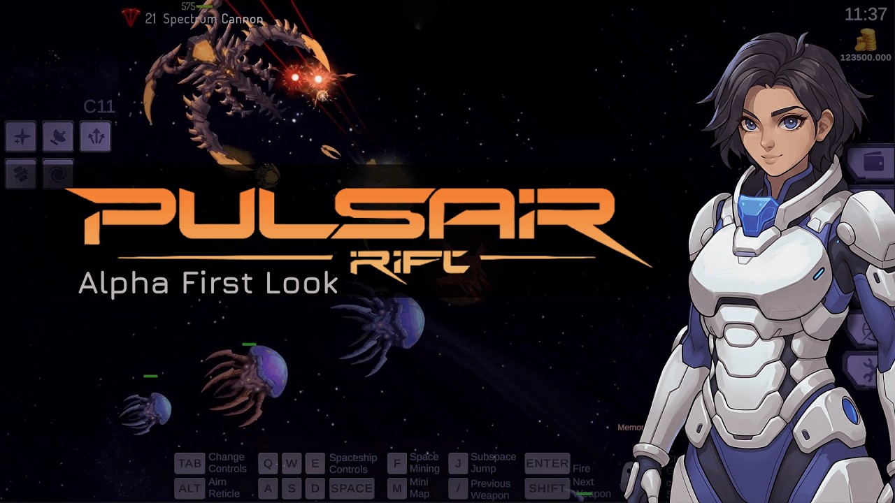 🎮 Pulsar Rift – Alpha Gameplay Sneak Peek.