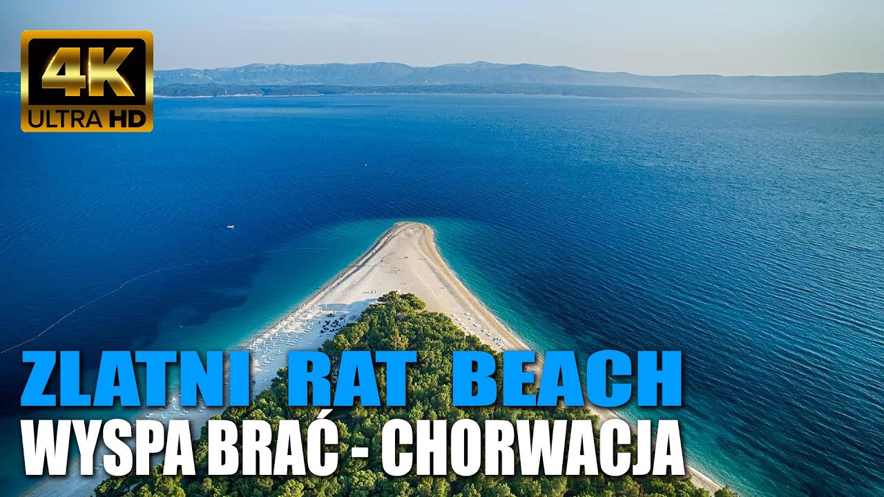 CHORWACJA 🇭🇷 PLAŻA ZLATNI RAT