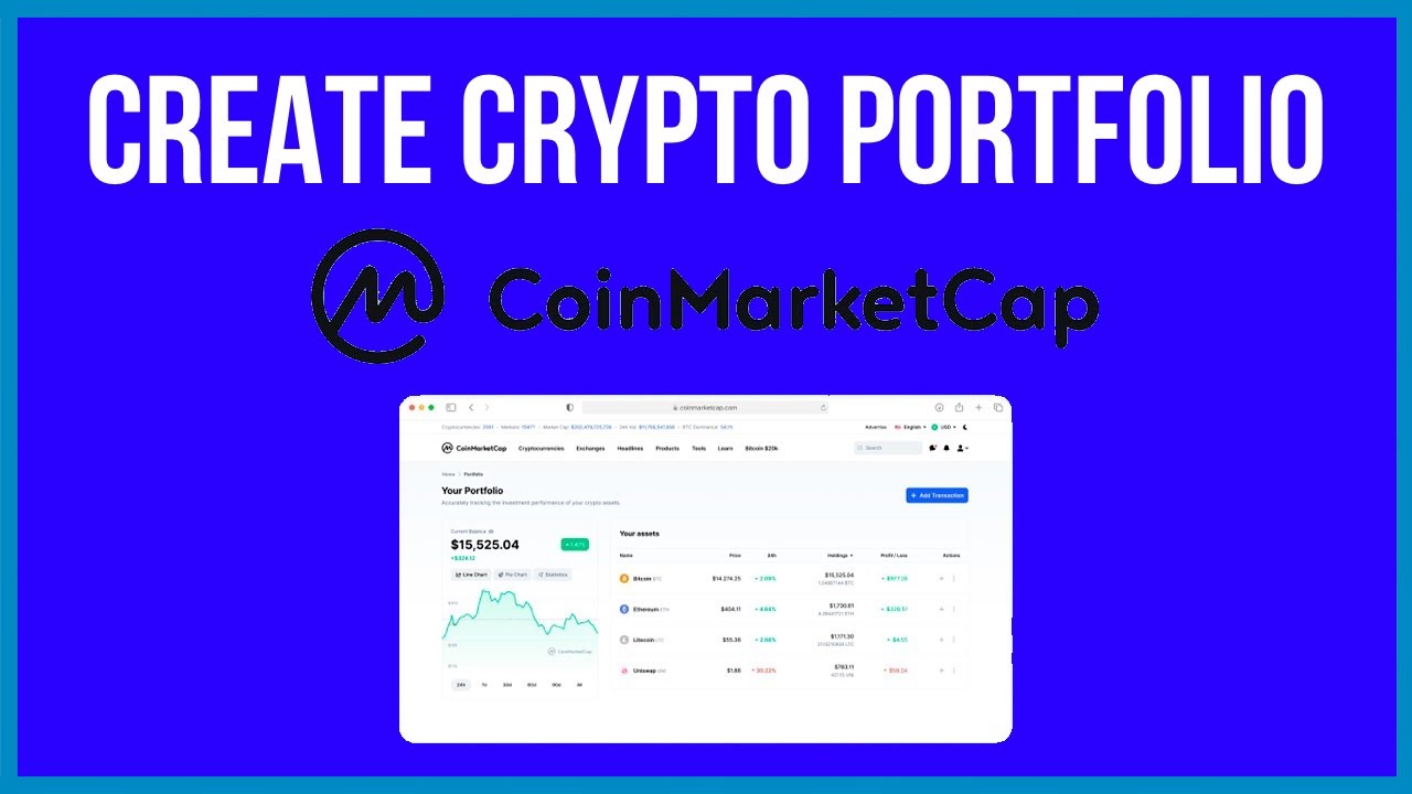 🔥 How to Create a Portfolio on Coinmarketcap (Step by Step)