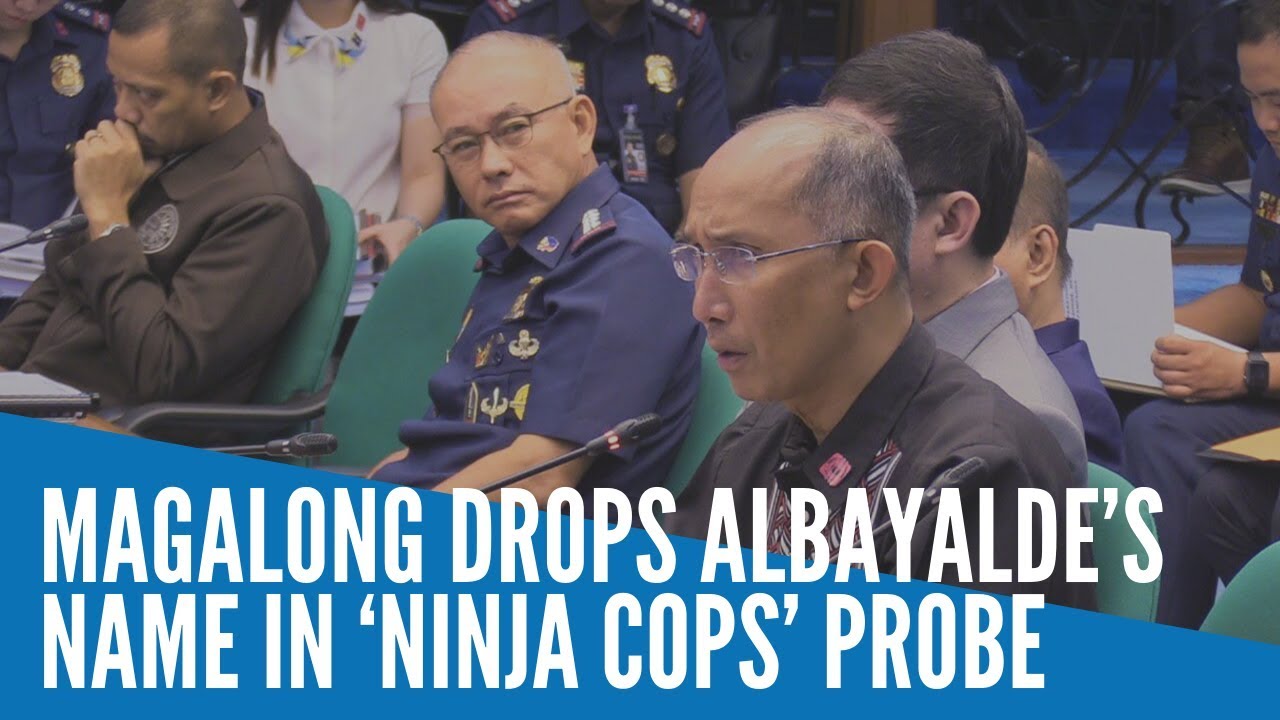 Magalong drops Albayalde’s name in ‘ninja cops’ probe