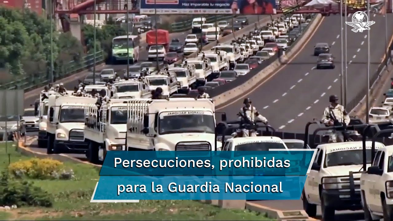 Prohíben a Guardia Nacional perseguir a criminales en caliente