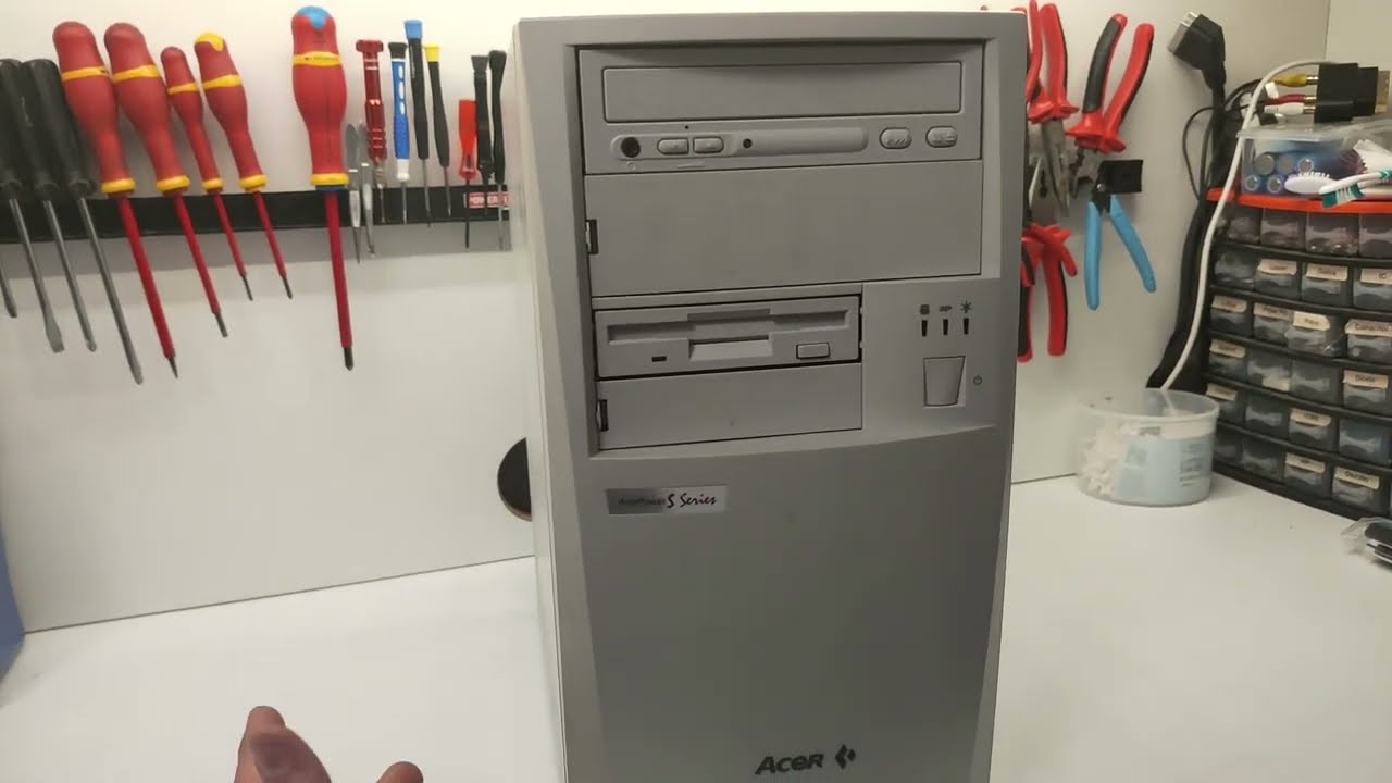 Récupération déchetterie : PC AcerPower S Series de 2000 (réparation)