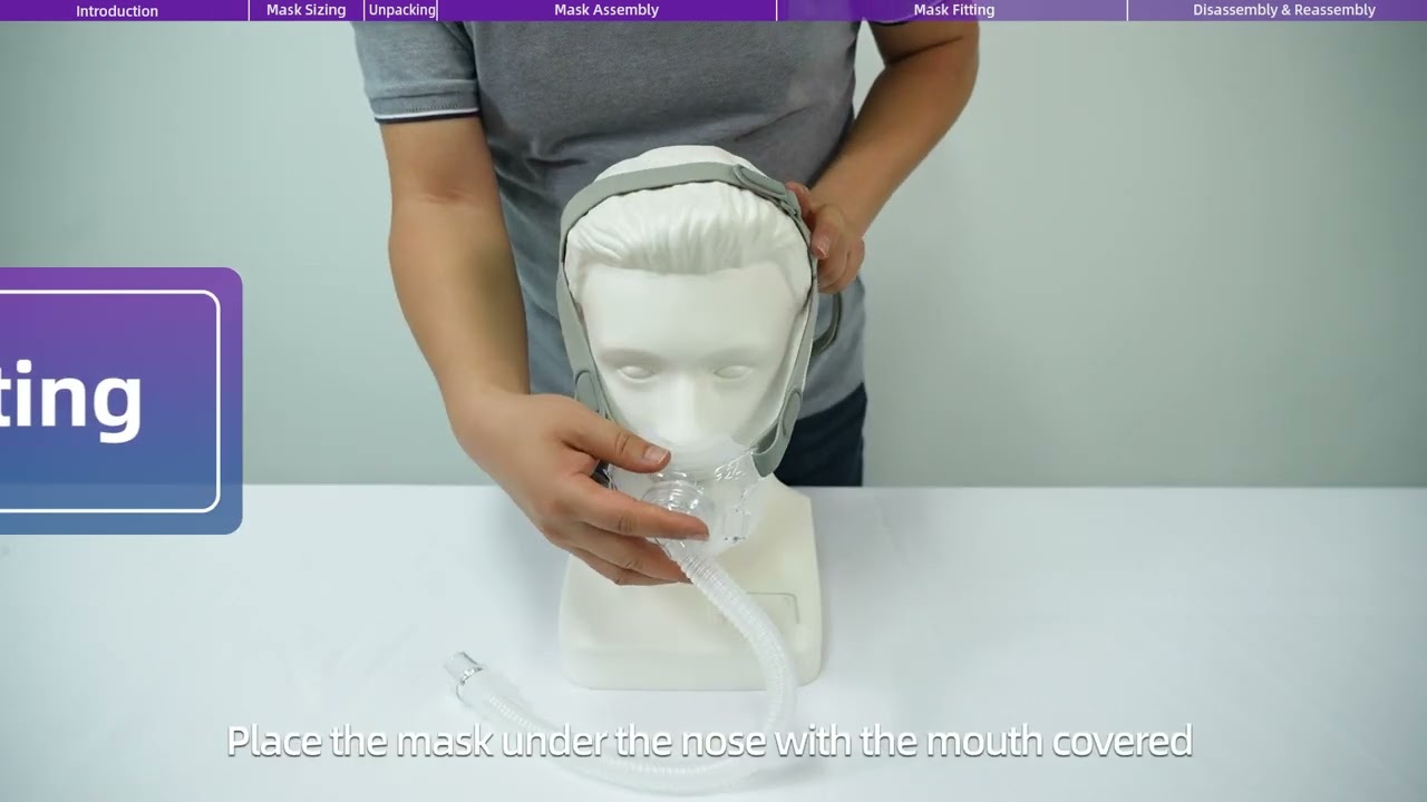 Operation Guide Rio II Full Face Mask